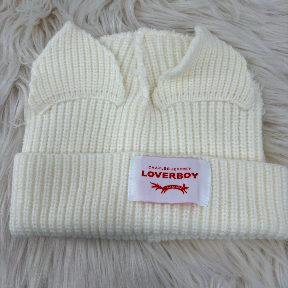 Loverboy‎ Beanie Knit Hat With Ears